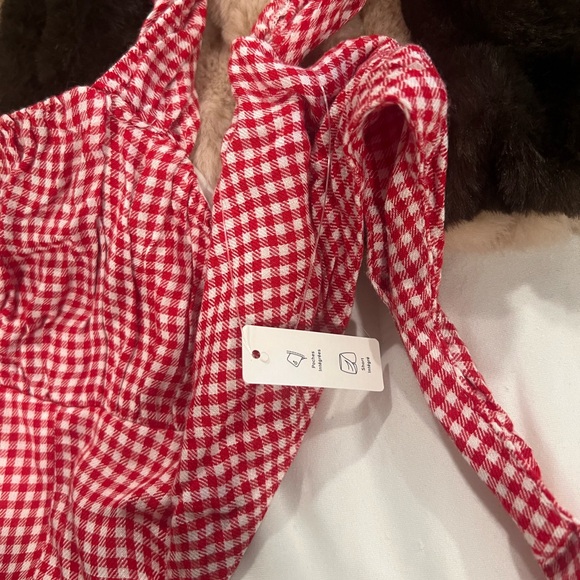 Hollister Red Gingham Mini Dress - Picture 4 of 4